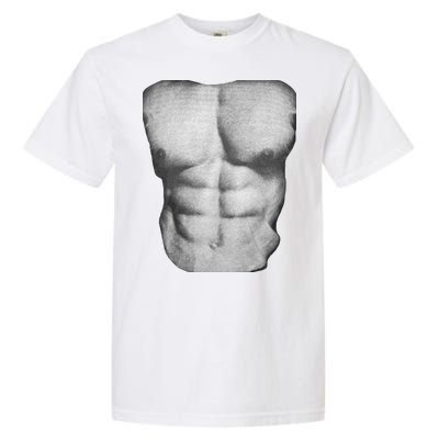 6 Pack Abs Garment-Dyed Heavyweight T-Shirt