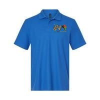 6mx Peace Love Juneteenth Of June 19 1865 African American Cute Gift Softstyle Adult Sport Polo