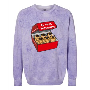 6 Piece Mcpuggets IM Puggin It Colorblast Crewneck Sweatshirt