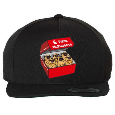 6 Piece Mcpuggets IM Puggin It Wool Snapback Cap