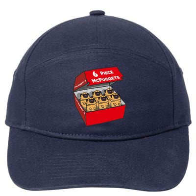 6 Piece Mcpuggets IM Puggin It 7-Panel Snapback Hat