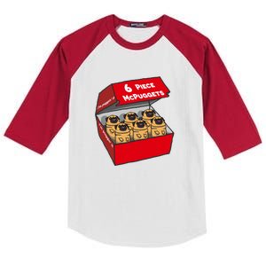 6 Piece Mcpuggets IM Puggin It Kids Colorblock Raglan Jersey