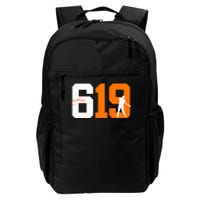 619 San Diego California Area Code Vintage 1998 Tg Inspired Daily Commute Backpack