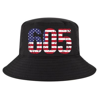 605 South Dakota Area Code Cool Comfort Performance Bucket Hat