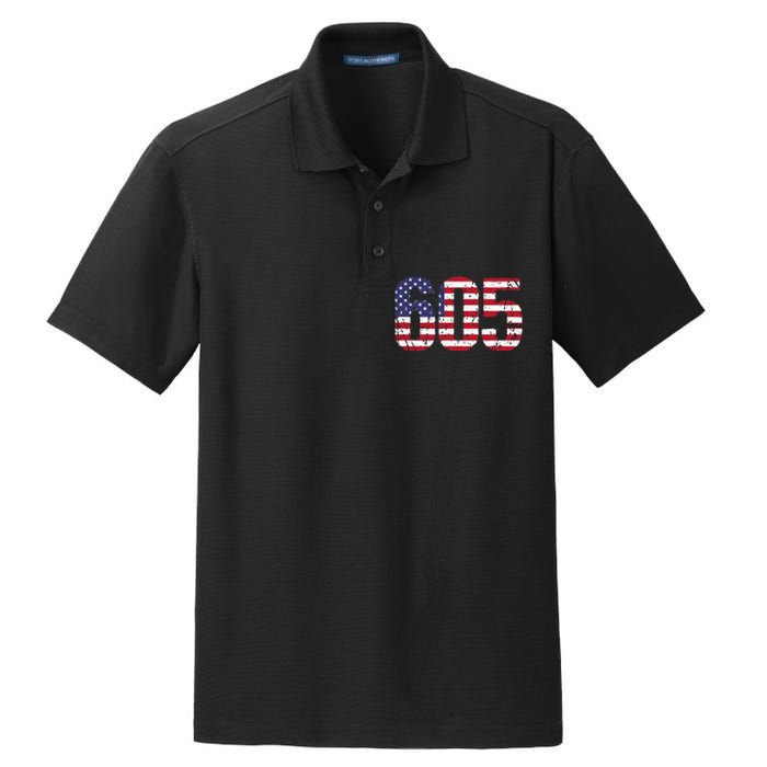 605 South Dakota Area Code Dry Zone Grid Polo