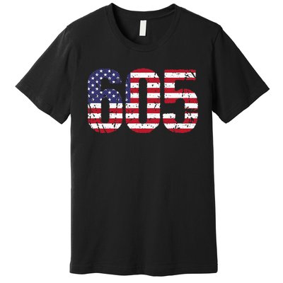 605 South Dakota Area Code Premium T-Shirt