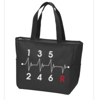 6 Speeds Gear Shift Manual Transmission Funny Car Race Gift Zip Tote Bag