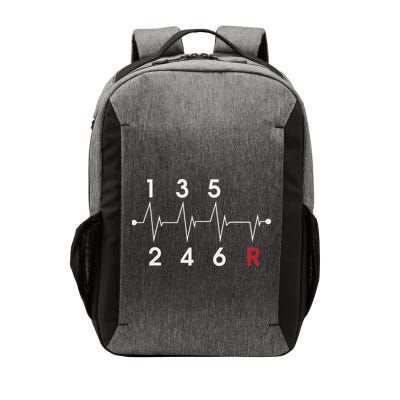 6 Speeds Gear Shift Manual Transmission Funny Car Race Gift Vector Backpack