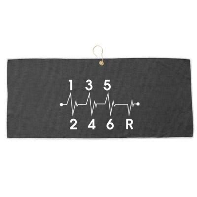 6 Speeds Gear Shift Ual Transmission Funny Car Race Gift Large Microfiber Waffle Golf Towel