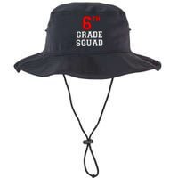 6th Sixth Grade Squad Back To School Teacher Gift Legacy Cool Fit Booney Bucket Hat