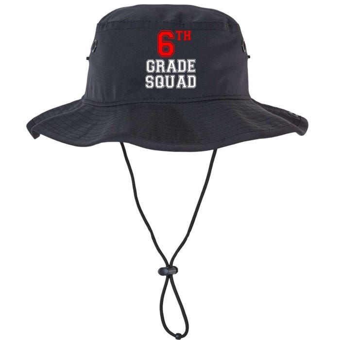 6th Sixth Grade Squad Back To School Teacher Gift Legacy Cool Fit Booney Bucket Hat