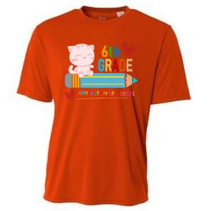 6Th Sixth Grade Happy First Day Of School Meaningful Gift Cooling Performance Crew T-Shirt