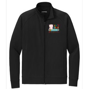 6Th Sixth Grade Happy First Day Of School Meaningful Gift Stretch Full-Zip Cadet Jacket