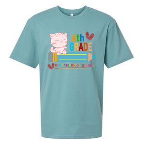 6Th Sixth Grade Happy First Day Of School Meaningful Gift Sueded Cloud Jersey T-Shirt