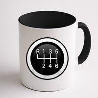 6 Speed Manual Stick Gear Shift Auto Racing Car Mug