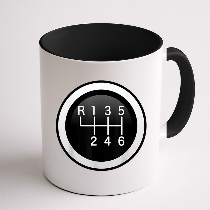 6 Speed Manual Stick Gear Shift Auto Racing Car Mug