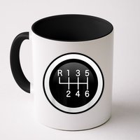 6 Speed Manual Stick Gear Shift Auto Racing Car Mug