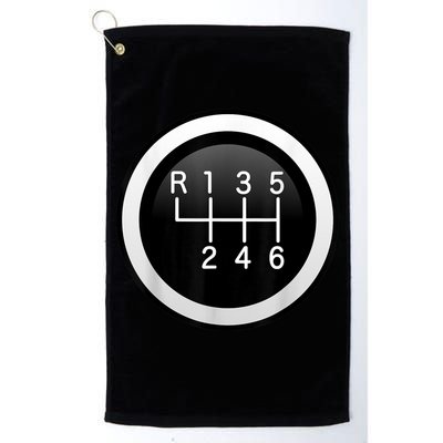 6 Speed Manual Stick Gear Shift Auto Racing Car Golf Towel