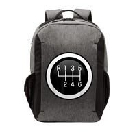 6 Speed Manual Stick Gear Shift Auto Racing Car Vector Backpack