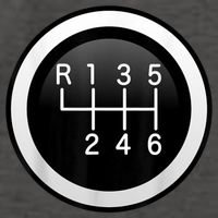 6 Speed Manual Stick Gear Shift Auto Racing Car Vector Backpack