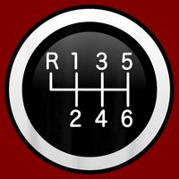 6 Speed Manual Stick Gear Shift Auto Racing Car Cooling Performance Crew T-Shirt