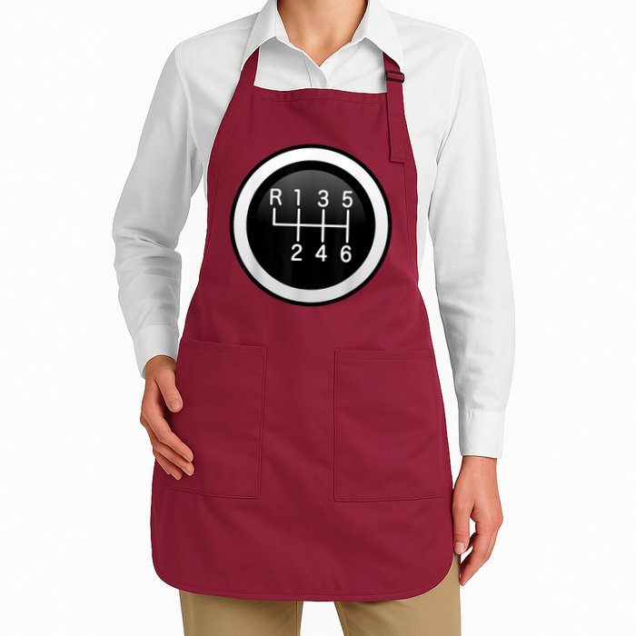 6 Speed Manual Stick Gear Shift Auto Racing Car Apron