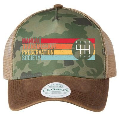 6 Speed Manual Transmission Preservation Society Legacy Tie Dye Trucker Hat