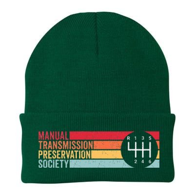 6 Speed Manual Transmission Preservation Society Knit Cap Winter Beanie