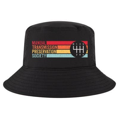 6 Speed Manual Transmission Preservation Society Cool Comfort Performance Bucket Hat