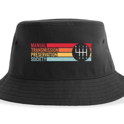 6 Speed Manual Transmission Preservation Society Sustainable Bucket Hat