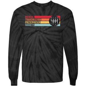 6 Speed Manual Transmission Preservation Society Tie-Dye Long Sleeve Shirt