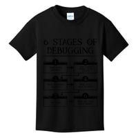 6 Stages Of Debugging Kids T-Shirt