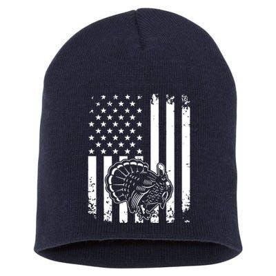 6 Stages Of Marathon Running Short Acrylic Beanie