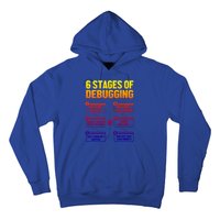 6 Stages Of Debugging Full Stack Coder Software Developer Gift Hoodie