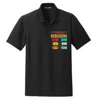 6 Stages Of Debugging Full Stack Coder Software Developer Dry Zone Grid Polo