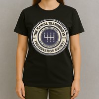 6 Speed The Manual Transmission Preservation Society T-Shirt