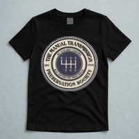 6 Speed The Manual Transmission Preservation Society T-Shirt
