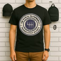 6 Speed The Manual Transmission Preservation Society T-Shirt