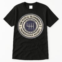 6 Speed The Manual Transmission Preservation Society Tall T-Shirt