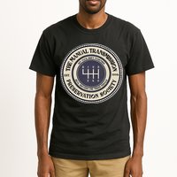 6 Speed The Manual Transmission Preservation Society Tall T-Shirt