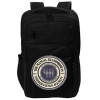 6 Speed The Manual Transmission Preservation Society Impact Tech Backpack