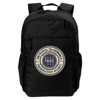 6 Speed The Manual Transmission Preservation Society Backpack