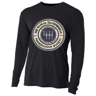 6 Speed The Manual Transmission Preservation Society Cooling Performance Long Sleeve Crew