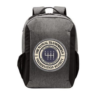 6 Speed The Manual Transmission Preservation Society Vector Backpack