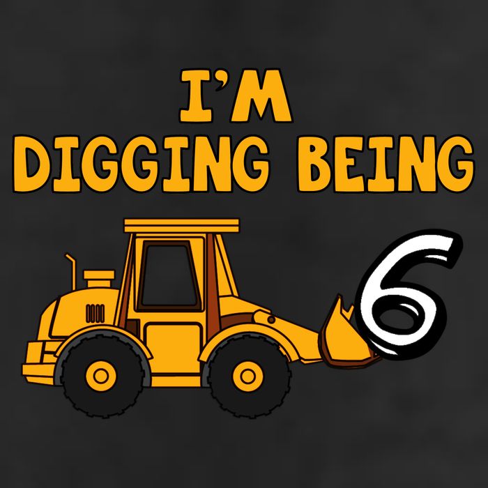 6th Birthday I'm Digging Being Six 15oz Campfire Ceramic Mug