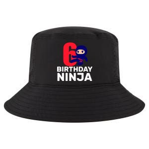 6th Birthday Ninja  Cool Comfort Performance Bucket Hat