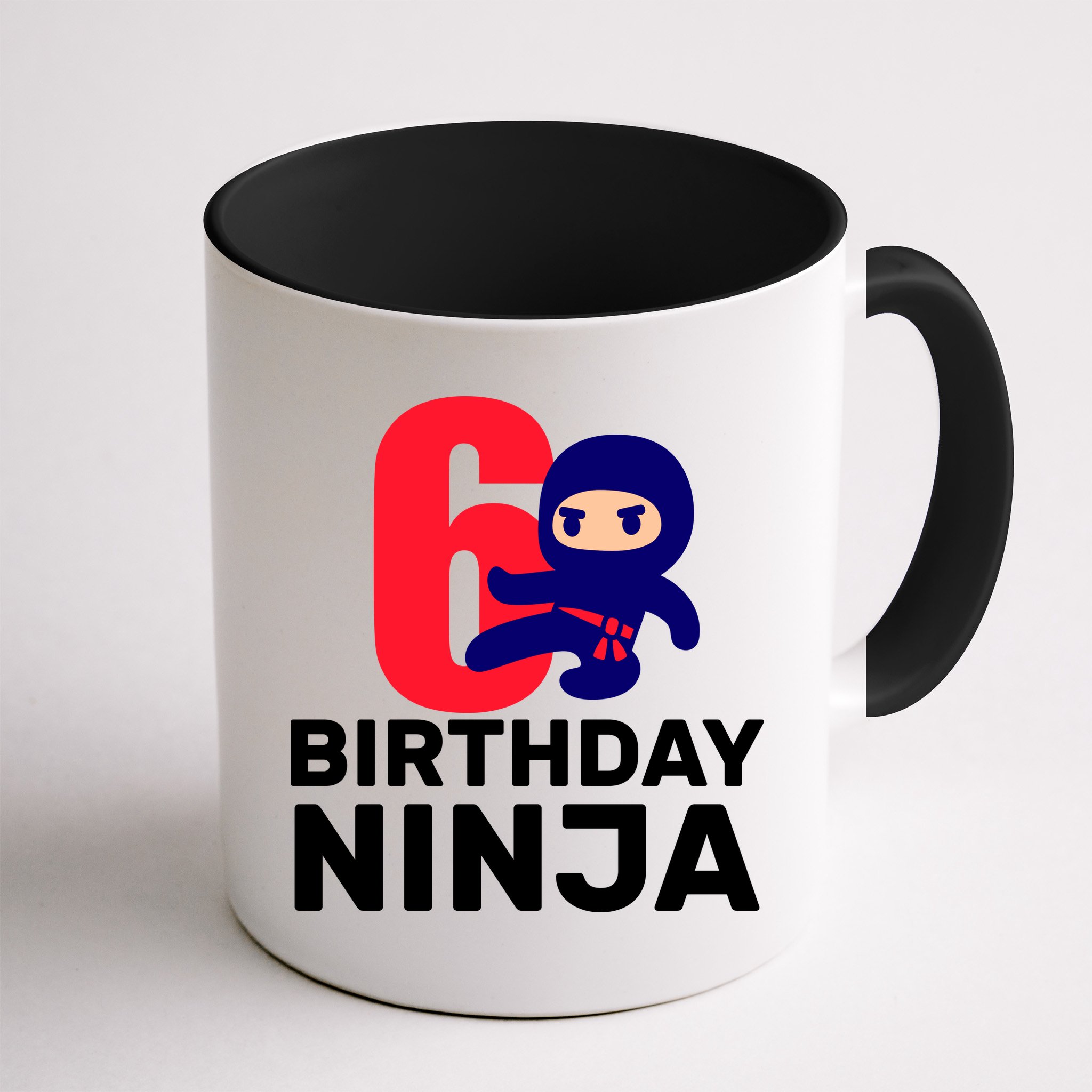 6th Birthday Ninja  Mug
