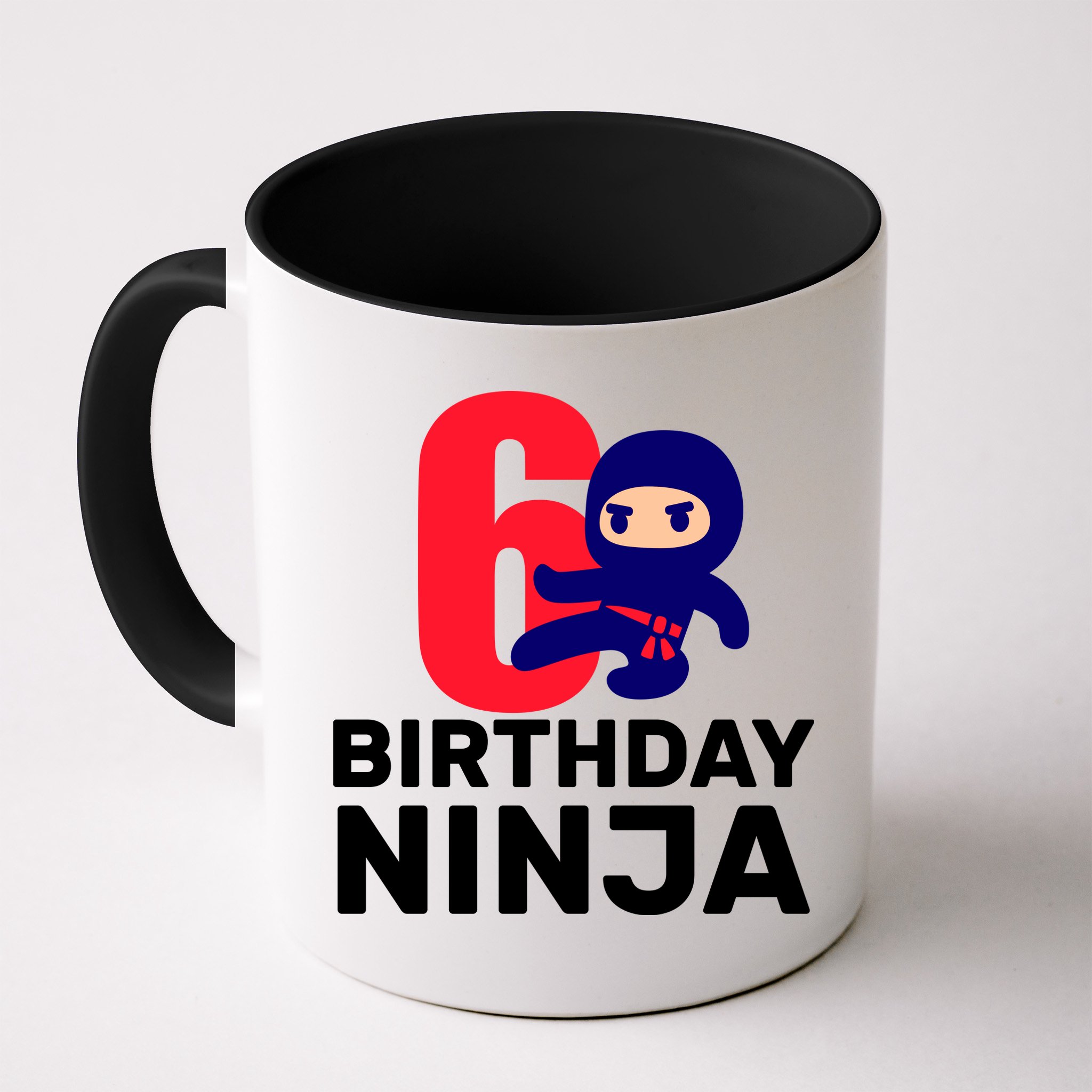 6th Birthday Ninja  Mug