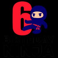 6th Birthday Ninja  Mug