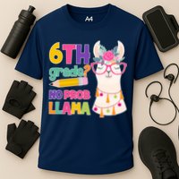 6th Grade? No Prob Llama Performance Shirt